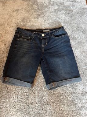 Aeropostale Dark Blue Denim Bermuda Shorts